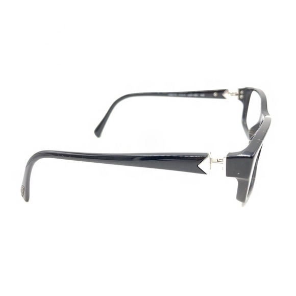 Prada VPR 07N ACF-1O1 Black Clear Rectangle Eyeglasses Frames 53-17 140 Italy - Picture 4 of 12